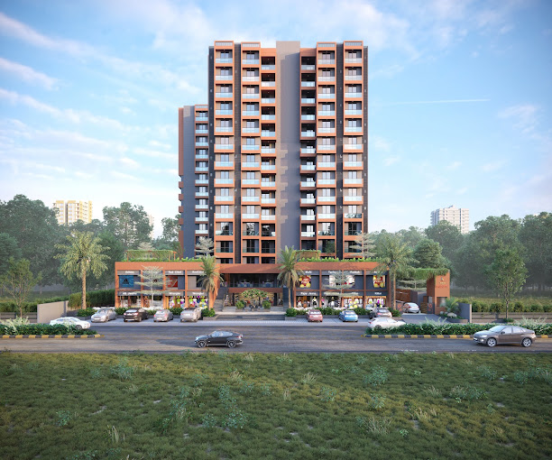3 BHK 1611 Sq.Ft. Residential Flat / Apartment for Sell in Sargasan Gandhinagar - Media 16