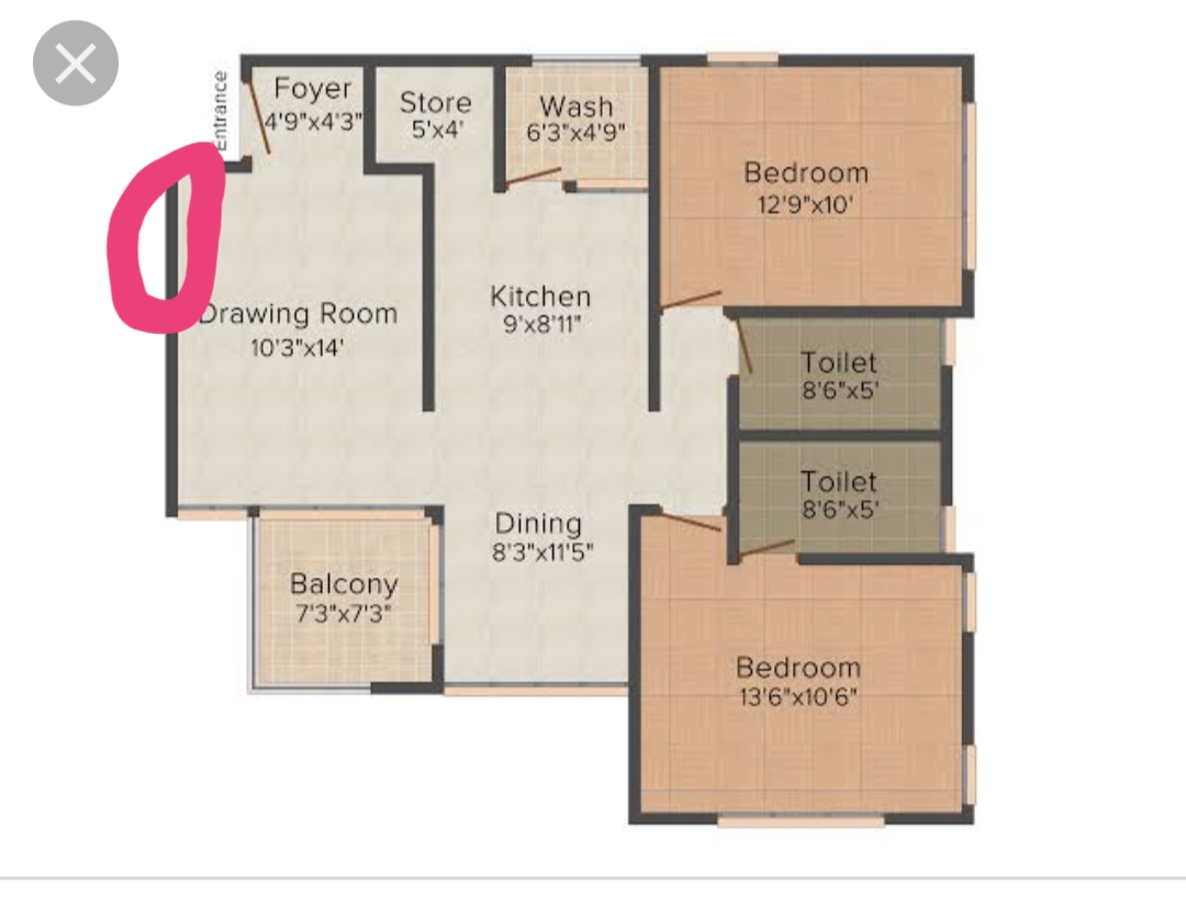 2 BHK 2700 Sq.Ft. Residential Penthouse Same Level Or Duplex for Sell in Gota Ahmedabad - Media 11