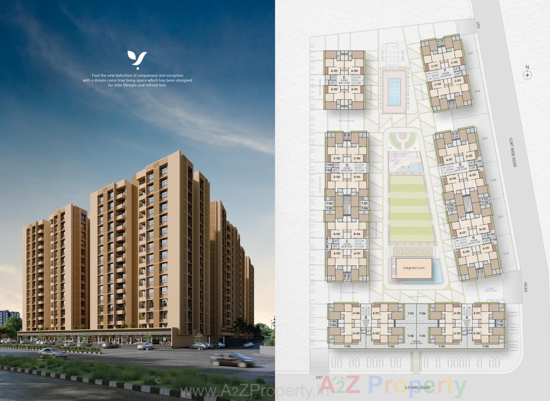 3 BHK 1683 Sq.Ft. Residential Flat / Apartment for Sell in Ognaj Ahmedabad - Media 4